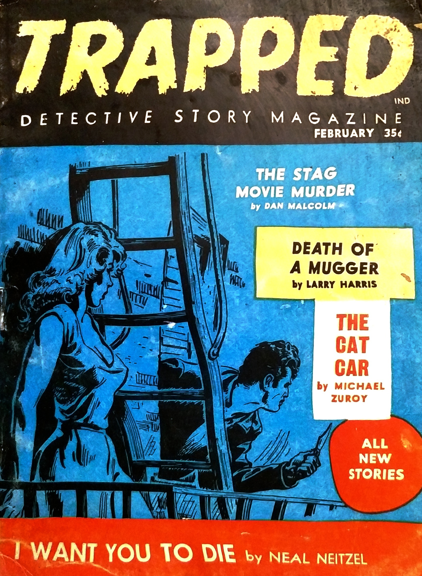 TRAPPED DETECTIVE STORY MAGAZINE Vol. 6 No. 3